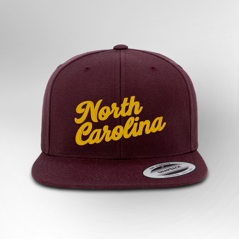 North Carolina Script Snapback
