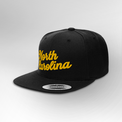 North Carolina Script Snapback
