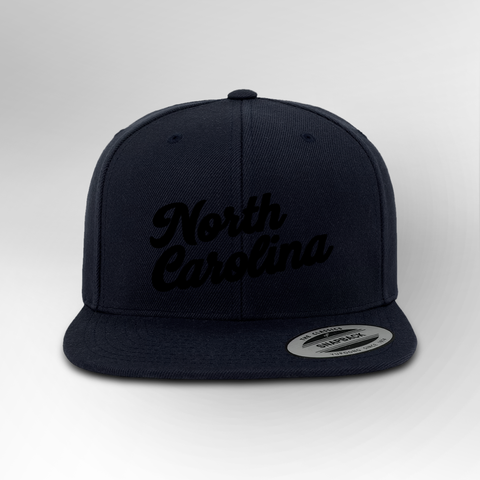 North Carolina Script Snapback