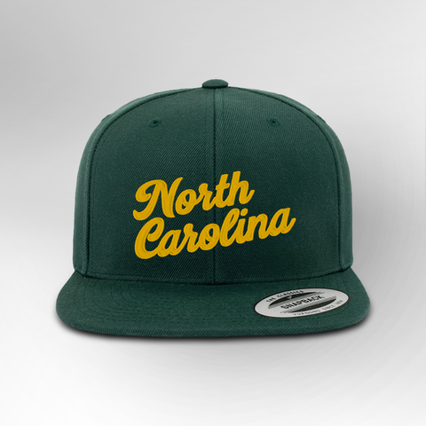 North Carolina Script Snapback