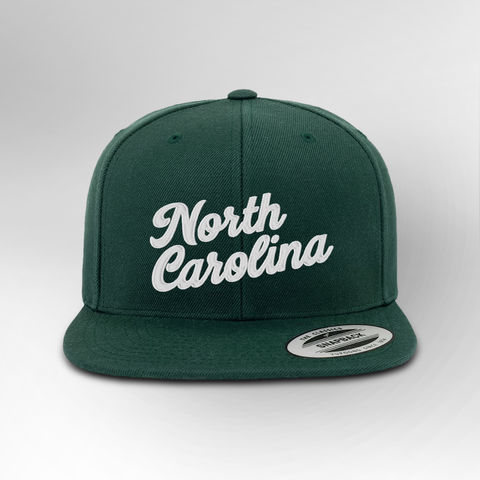 North Carolina Script Snapback