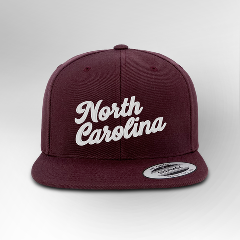 North Carolina Script Snapback