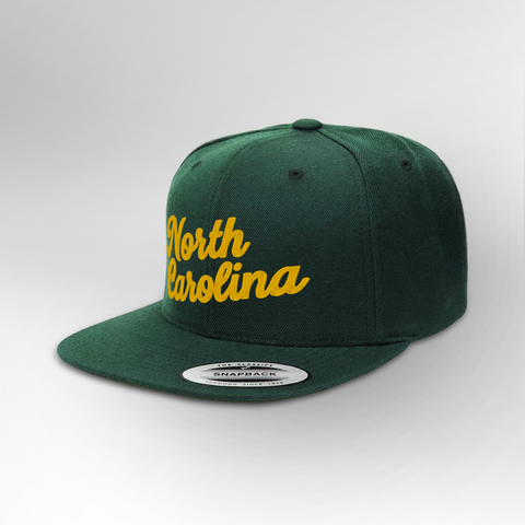 North Carolina Script Snapback