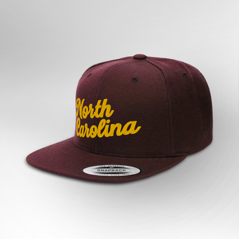 North Carolina Script Snapback