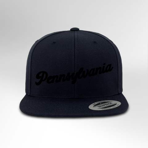Pennsylvania Script Snapback