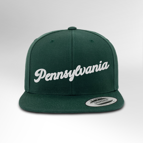 Pennsylvania Script Snapback