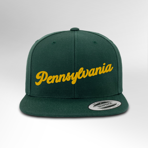 Pennsylvania Script Snapback