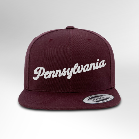 Pennsylvania Script Snapback