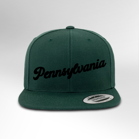 Pennsylvania Script Snapback