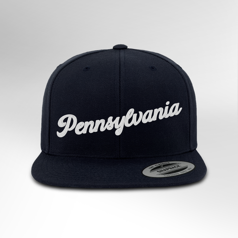 Pennsylvania Script Snapback