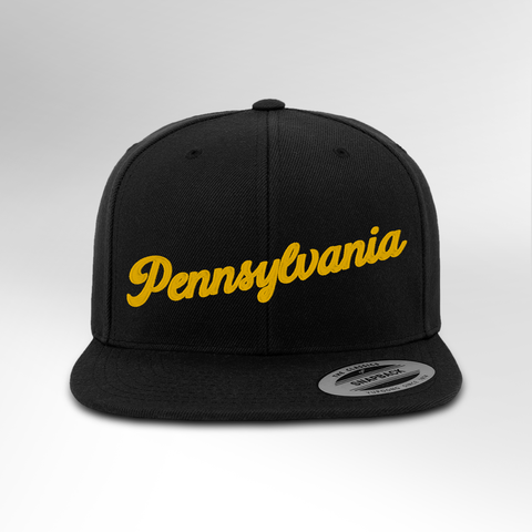 Pennsylvania Script Snapback
