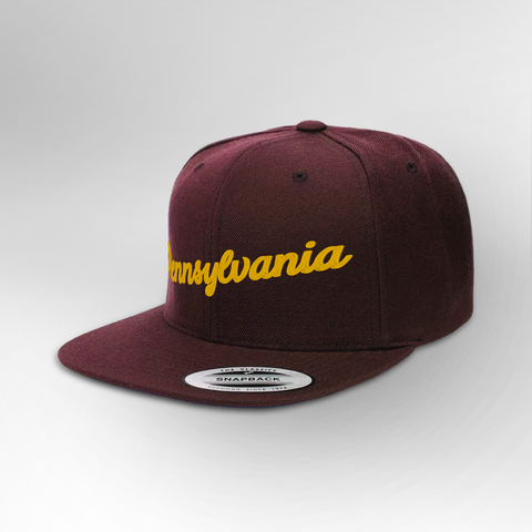 Pennsylvania Script Snapback