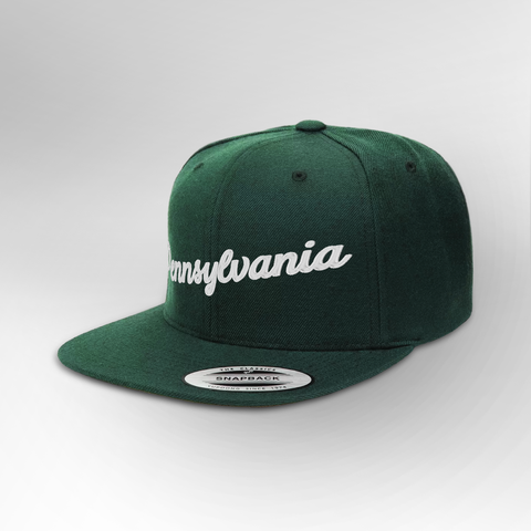 Pennsylvania Script Snapback
