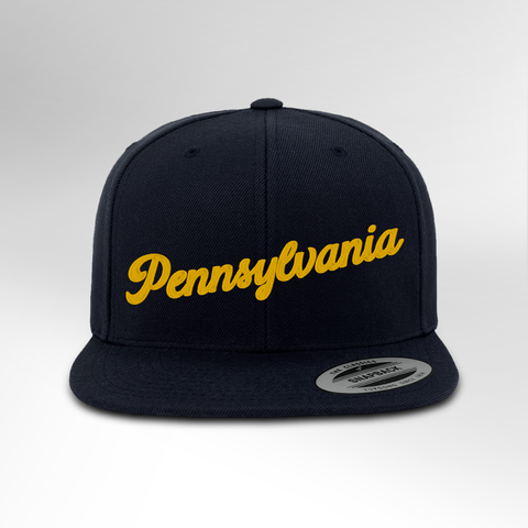 Pennsylvania Script Snapback