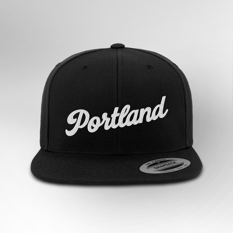 Portland Script Snapback