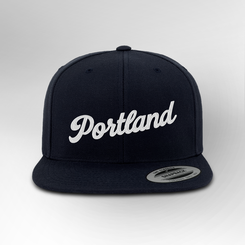 Portland Script Snapback