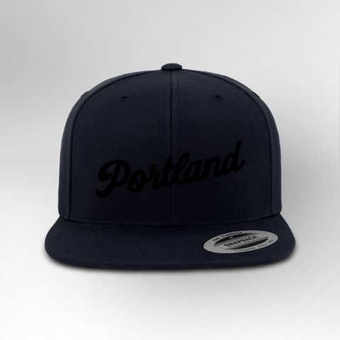 Portland Script Snapback