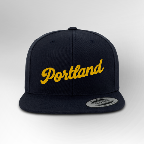 Portland Script Snapback