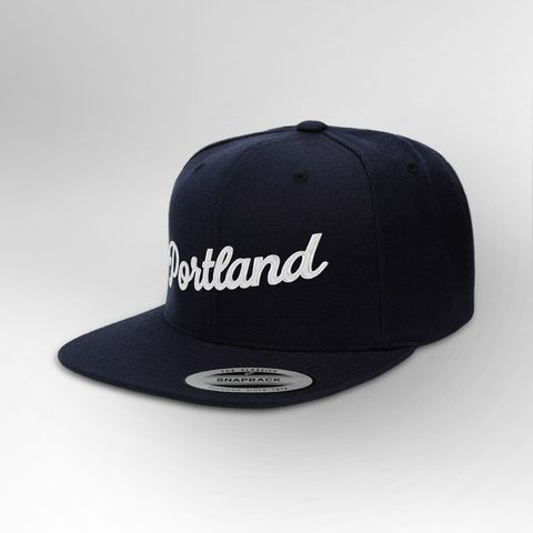 Portland Script Snapback
