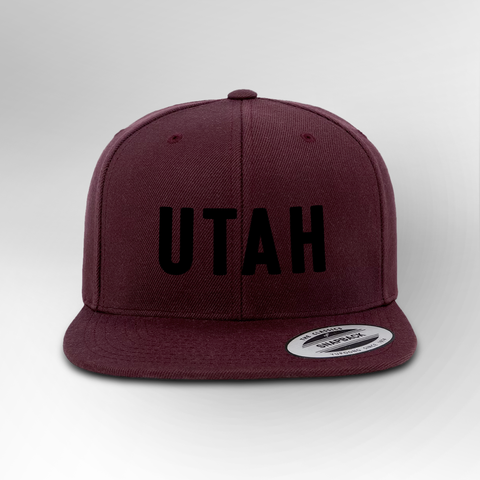 Utah Block Snapback