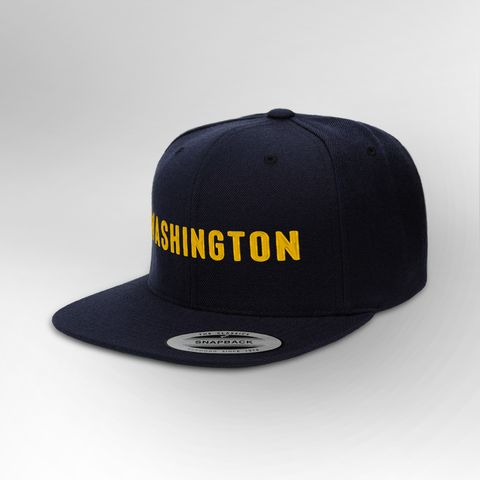 Washington Block Snapback
