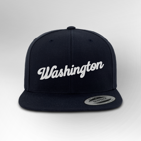 Washington Script Snapback