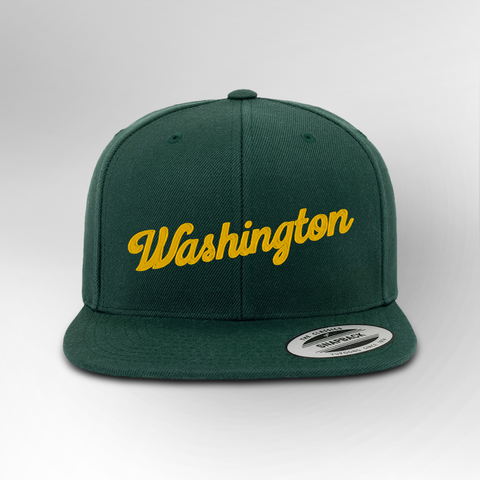 Washington Script Snapback