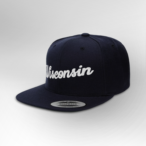 Wisconsin Script Snapback