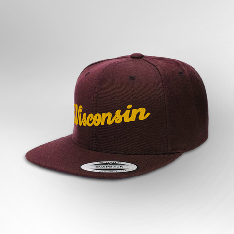 Wisconsin Script Snapback