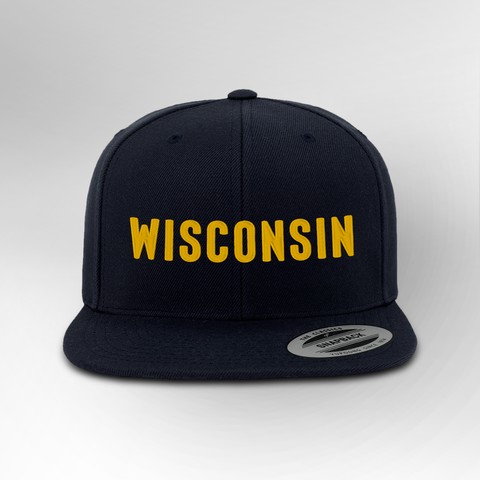 Wisconsin Block Snapback