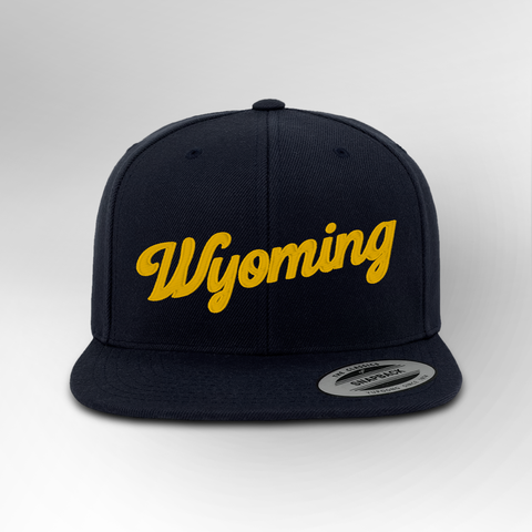 Wyoming Script Snapback