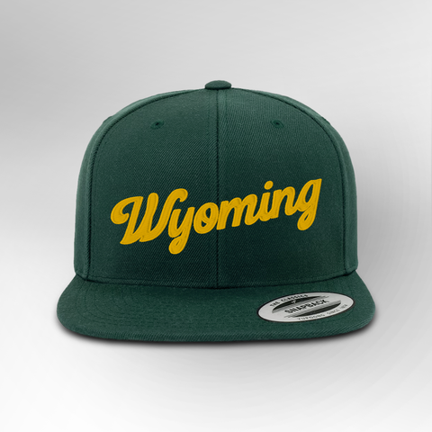 Wyoming Script Snapback
