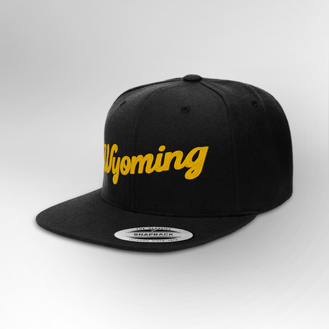 Wyoming Script Snapback