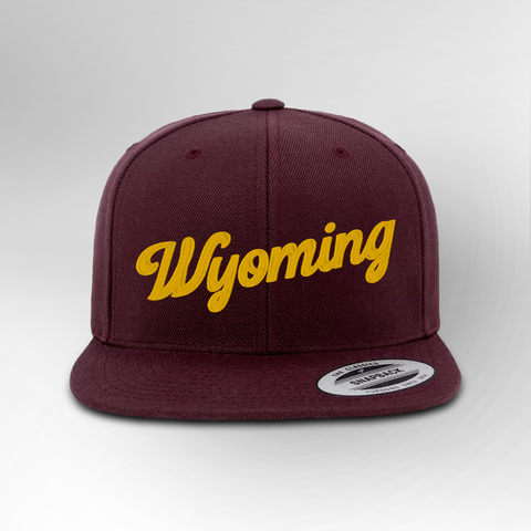 Wyoming Script Snapback